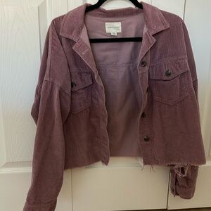 American Eagle Purple Corduroy